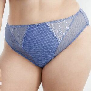 Elomi Charley Panties Light Blue Size M